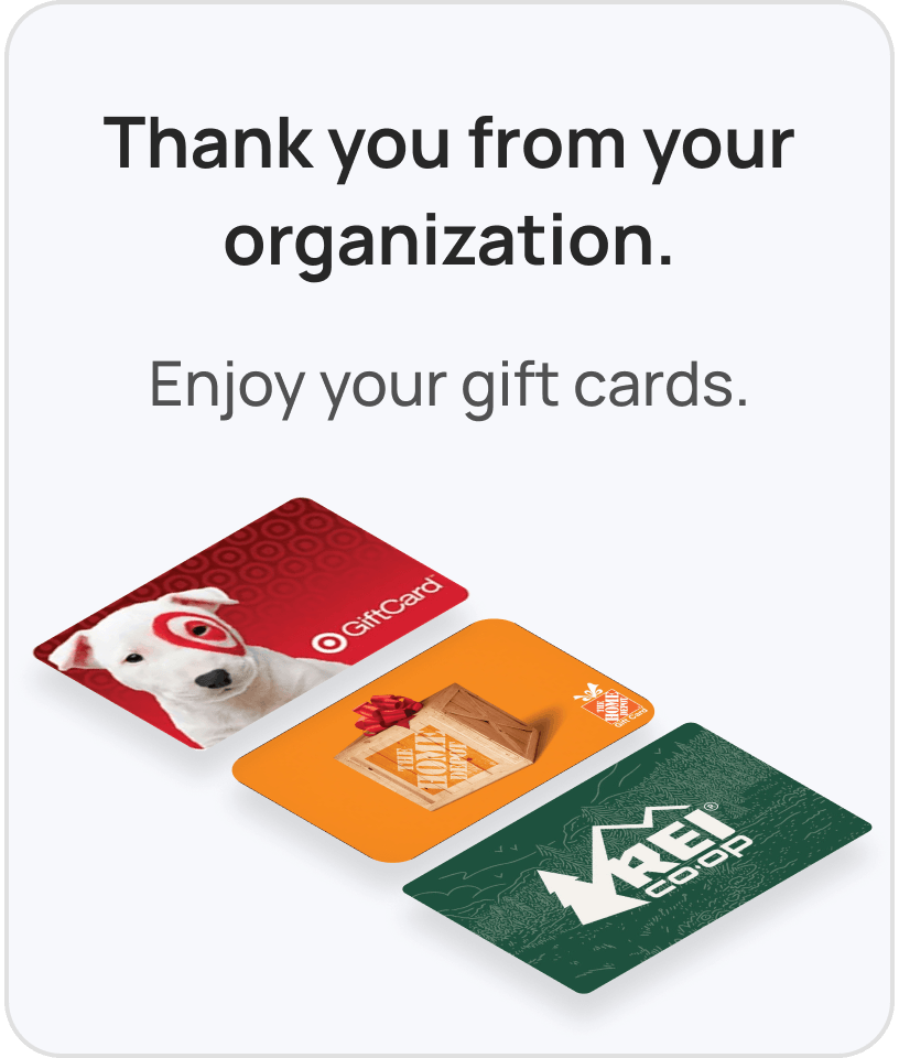 Redeem & enjoy